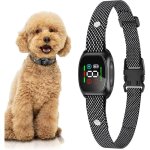 Collier anti aboiement chien, 4 modes de correction, sensibilit� ajustable sur 8 niveaux, d�tection intelligen ...