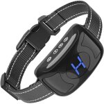 Collier anti aboiement chien, aucun choc �lectrique, r�sistance � l?eau ipx7 et d�tection d?intelligent ...