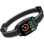 Collier anti aboiement chiens, modes son / vibration / vibration forte, dtection intelligente des aboiements, ...