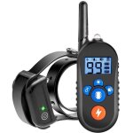 Collier anti - aboiements pour chien, t�l�commande 800 m, fournitures pour animaux de compagnie, collier ...