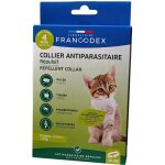 Collier antiparasitaire répulsif 35 cm pour chaton moins de 2 kg - francodex Collier antiparasitaire répulsif 35 cm pour chaton moins de 2 kg - francodex