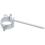 Collier avec cheville à frapper 110 mm acierplastifié, accessoires pour gouttières, montage simple, made ... Collier avec cheville à frapper 110 mm acierplastifié, accessoires pour gouttières, montage simple, made ...