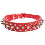 Collier pour chien en cuir clouté à pointes, collier pour chien bullet nail rivet, collier pour chiens ... Collier pour chien en cuir clouté à pointes, collier pour chien bullet nail rivet, collier pour chiens ...