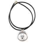 Collier chien - loup tchcoslovaque, pendentif personnalis avec photo, collier unique pour femme et ...