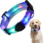 Collier pour chien lumineux rechargeable usb, collier led pour chiens, réglable, étanche, collier lumineux ... Collier pour chien lumineux rechargeable usb, collier led pour chiens, réglable, étanche, collier lumineux ...