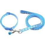 Collier pour chiot avec laisse - collier et laisse r�glable - en nylon souple - pour chiots et chiens ...