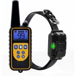 Collier de dressage pour chien 800 m�tres collier anti - aboiement avec vibration et stimulation sonore ...