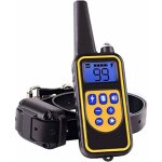 Collier de dressage pour chiens avec 99 niveaux de mode vibration, choc �lectrique et sonore, rechargeable ...