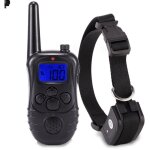 Collier de dressage pour chien, collier electrique �tanche avec t�l�commande 3 modes 100 niveaux rappel ...