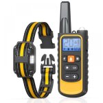 Collier de dressage pour chien, portée de 2 300 mètres, 4 modes lumière / son / vibration / choc électrique ... Collier de dressage pour chien, portée de 2 300 mètres, 4 modes lumière / son / vibration / choc électrique ...