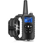 Collier de dressage pour chien: tlcommande 900m, 3 modes bip vibration choc - ducation positive et ...