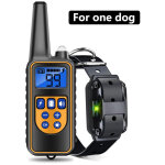 Collier de dressage pour chien avec t�l�commande longue port�e 734 m collier anti - aboiements innovant, ...