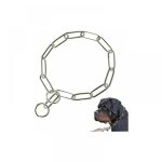 Cyslmuk - colliers trangls collier de dressage pour chien colliers classiques rglable en acier solide ...
