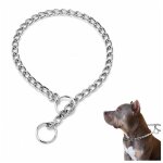 Ensoleille - collier étrangleur en acier pour chien, 2 pièces, solide et réglable, collier d'entraînement ... Ensoleille - collier étrangleur en acier pour chien, 2 pièces, solide et réglable, collier d'entraînement ...