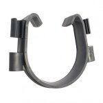 Collier de fixation �100 mm pour tuyau d'�vacuation sur tige filet�e m6 / m7 / m8, 4 pi�ces