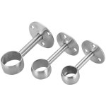 Collier de fixation 28708 pour oreille de douche fixe d : 18 mm, bois, chrom�