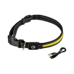 Paris prix - collier lumineux pour chien 'led' 45cm jaune
