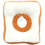 Collier post - op�ratoire rigide et l�ger en forme de tranche de pain grill� (toast), amusant et fonctionnel, ...