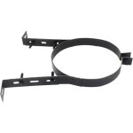 Collier de serrage pour conduit de chemin�e support mural pour tuyau de poele a pellet bois granul�s