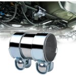 Collier de serrage pour pot d'�chappement 55 mm, connecteur catback, colliers m�talliques pour tuyau ...