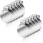 Collier de serrage réglables 10 pièces collier de serrage métallique 16 - 25mm collier de serrage inox ... Collier de serrage réglables 10 pièces collier de serrage métallique 16 - 25mm collier de serrage inox ...
