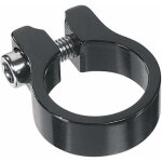 Collier de serrage de tige de selle noir v�lo attache aluminium sur cadre, diam�tre 28. 6mm