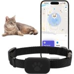 Collier de suivis pour chat traceur pour chien, traceur pour animaux, sans abonnement mensuel, collier ...