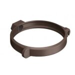 Collier pour tuyau de goutti�re dimensions : diam�tre 100, cuivr�