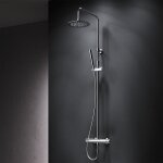 Am. pm - colone de douche thermostatique 38? avec mitigeur chrome douche set robinet baignore thermostatique ... Am. pm - colone de douche thermostatique 38? avec mitigeur chrome douche set robinet baignore thermostatique ...