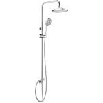 Colonne de douche 3 fonctions en acier chrom� - pario