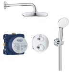 Grohe - systme de douche encastr grohtherm 1000 avec tempesta 210