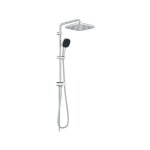 Colonne de douche avec inverseur manuel - economie d'eau - grohe vitalio comfort 250 - chrom - 26698001 ...