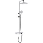 Colonne de douche m�canique avec tablette waterbox chrome - essebagno