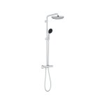 Colonne de douche avec mitigeur thermostatique - economie d'eau - grohe vitalio start system 250 - chromé ... Colonne de douche avec mitigeur thermostatique - economie d'eau - grohe vitalio start system 250 - chromé ...