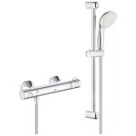 Grohe - jamais utilise] colonne de douche avec mitigeur thermostatique grohtherm 800 2 jets chrom - ...