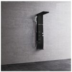 Colonne de douche noire novellini dress s 158 cm - noir - noir - 28 - -