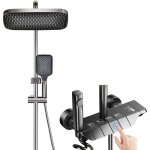 Gistuch - colonne de douche thermostatique, colonne de douche, colonne douche rglable pour salle de ...