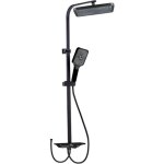 Colonne de douche systme de douche avec douchette set kit de douche sans mitigeur en acier inox rglable ...