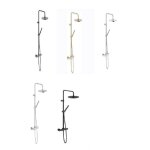 Nobili - colonne de douche thermostatique cool body - coloris: chrom brillant