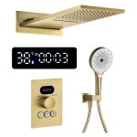 Esip - colonne de douche thermostatique douche encastrable affichage numrique colonne de douche encastrable ...