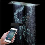 Colonne de douche thermostatique - systme de douche musicale - systme de douche encastr led 64 couleurs ...