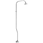 Sapho - colonne de douche avec valve de pression, chrome