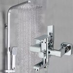 [jamais utilis�] colonne de douche, zamery ensemble douche hauteur r�glable pour salle de bain, mitigeur ...