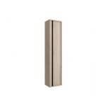 Abitare - colonne de salle de bain suspendue 30x140 cm naturel avec une porte - astoria