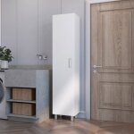 Colonne de salle de bain vintro en mélamine avec 4 étagères et 1 porte , blanc , 180 cm x 40 cm x 31. ... Colonne de salle de bain vintro en mélamine avec 4 étagères et 1 porte , blanc , 180 cm x 40 cm x 31. ...
