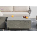 Elementi - colorado table d'appoint en bton haute qualit usage extrieur 86 x 66 x 35. 6 cm