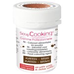 Colorant alimentaire en poudre marron 5 g - scrapcooking