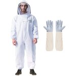Combinaisons d'abeilles professionnelles pour hommes et femmes, combinaisons d'apiculture avec gants ...