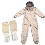 [jamais utilis]combinaison d'apiculteur, costume d'apiculture professionnelle avec gants & protection, ...