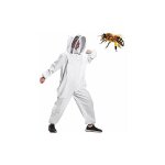 Combinaison d'apiculture pour tout le corps vtements  capuchon avec voile manteau de protection pour ...